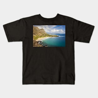 Hawaii Tropical Landscape Kids T-Shirt